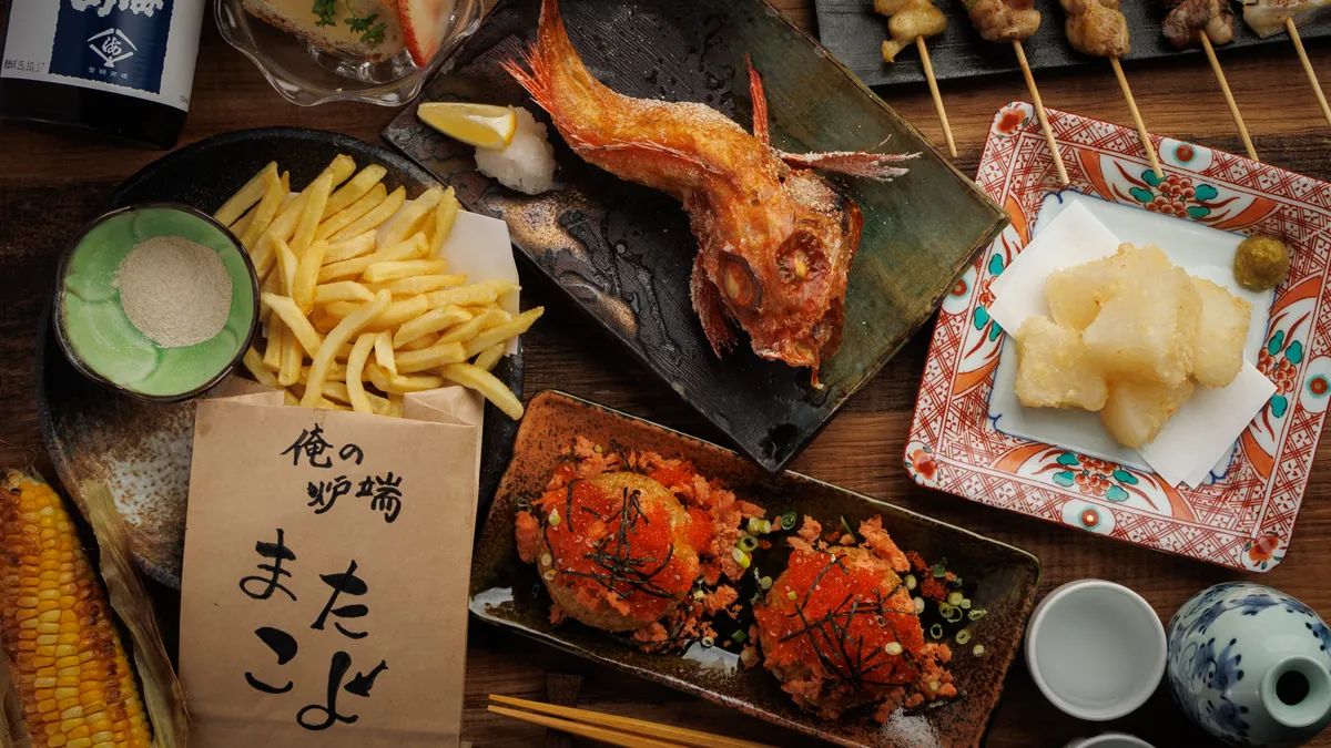 コース料理の一例