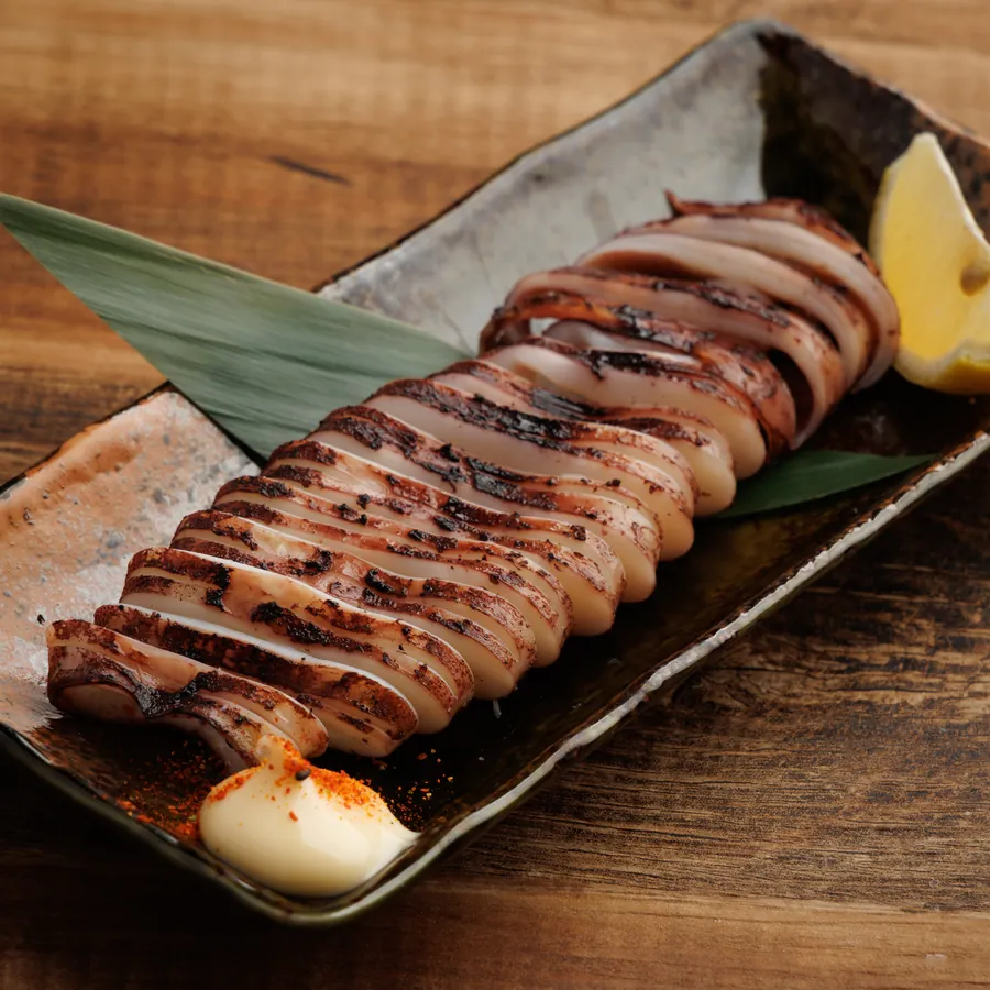 イカの姿焼き